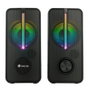 NGS Gaming Altavoces con Iluminación LED RGB, 12W y Conexión USB